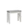 Consolle Allungabile 90-300x40x77 cm in Nobilitato Grigio e Bianco