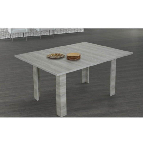 acquista Tavolo allungabile 100/200x100x76 cm Maribor betulla bianco oliva