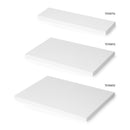 Piano D’Appoggio per Tavoli 900x500 mm in Legno Emuca Bianco