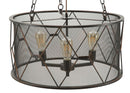 Lampadario Gothic Ø60x30 cm in Ferro
