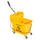 Carrello Pulizie Secchio 20L con Separatore Acqua e Strizzatore Rimovibile 60x27x70.5 cm