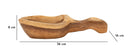 Svuotatasche Spoon 36x16x8 cm in Teak Riciclato      