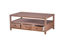 Tavolo Basso con Cassetti H 48 cm