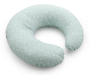 Cuscino Ciambella per Allattamento 74x46x5 cm Anatomico Stelline Verde