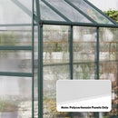 Set 10 Lastre Alveolari 120x60 cm Anti-UV Tagliabili per Serre e Pensiline Tettoie in Policarbonato Trasparente      