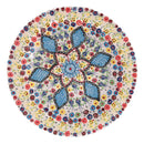 Centrotavola da Cucina Ø40xh4 cm in Ceramica Multicolor