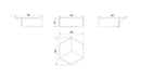 Braciere da Esterno a Legna in Acciaio 69,2x60,5x22,5 cm Flig Austin Gamma Nero
