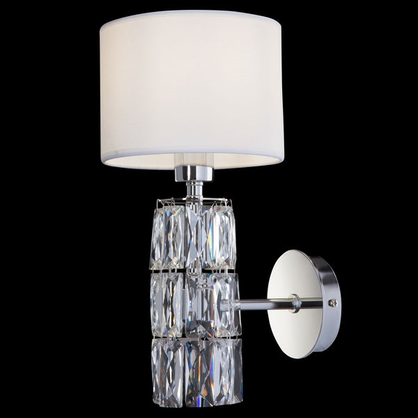 online Lampada da parete Modern in Metallo e Vetro Talento Cromo