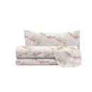 Set Lenzuola Karma Singolo Sopra Sotto e Federa in Poliestere Bouquet Rosa  