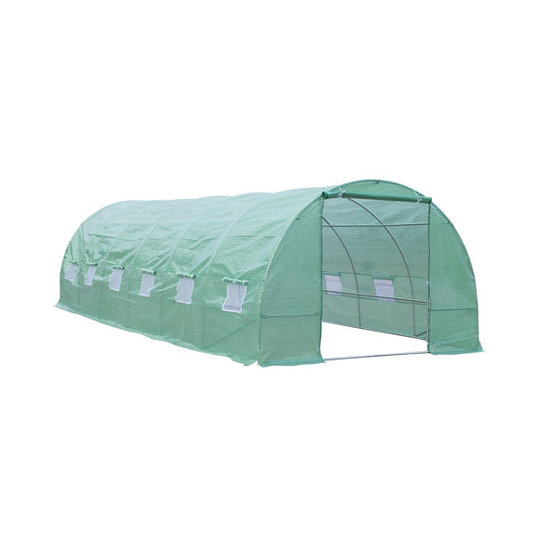prezzo Serra da Giardino 8x3x2m Tubi in Acciaio Verde