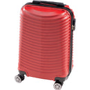 Trolley Cabina Rigido Proviterae Bagaglio a Mano 33,5x22x55 cm con Maniglia Telescopica in ABS Rosso      