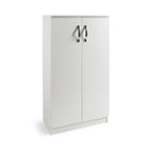 Scarpiera armadio 130x71x38 cm Gabriella bianco frassinato
