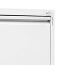 Classificatore 3 Cassetti 46x62x101,2 cm in Metallo Nero