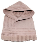 Accappatoio in Spugna 100% Cotone Sally Lines Tortora Taglia S/M