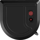 Stufa a Gas Gpl da Interno 3,4 kW Effetto Camino Qlima GH8034R Nera