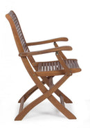 Set 2 Sedie da Giardino 55x64x94h cm con Braccioli Noemi