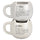 Set 2 tazze  in Ceramica VdE Tivoli 1996 Bianco