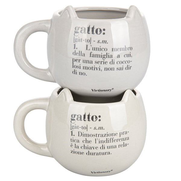 Set 2 tazze in Ceramica VdE Tivoli 1996 Bianco online