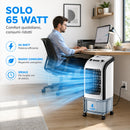 Raffrescatore Nebulizzatore 3in1 Serbatoio 4L con 2 Ghiaccioli Potenza 65W Bianco      