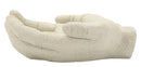 Svuotatasche Hands Stons 22,7x20x7,3 cm in Resina Crema      