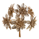 Set 24 Pick Stelline H13 cm Oro
