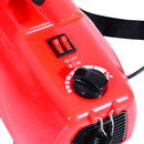 Soffiatore per Cani 2400W Ø26x40 cm Rosso e Nero 