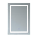 Specchio da Bagno con Luce LED 60x80x4 cm 