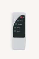 Stufa Stufetta da Parete 500W con TelecomandoDisplay LCD Kooper Pluggy Bianco