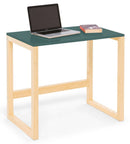Scrivania in Legno Piano in MDF Laccato Fumer Dadà 80 Verde