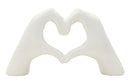 Scultura Lover White 25x7,5x13,5 cm in Resina Bianco      