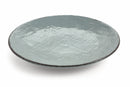 Set 6 Piatti Piani Ø26x3 cm in Gres Villa d'Este Home Tivoli Canapa Grigio Scuro