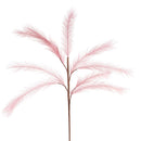 Set 6 Pampas Artificiale con Diramazioni Altezza 65 cm Rosa