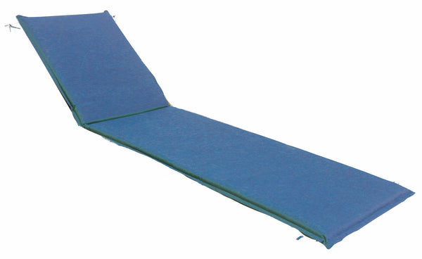 Cuscino per Lettino Prendisole 190x50x4 cm Soriani Blu sconto