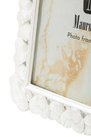 Cornice Hearty 20x1,8x25,3 cm in Resina e Vetro Argento      