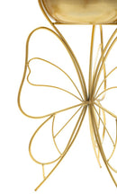 Porta Vaso Farfy Ø22x45 cm in Ferro Oro      