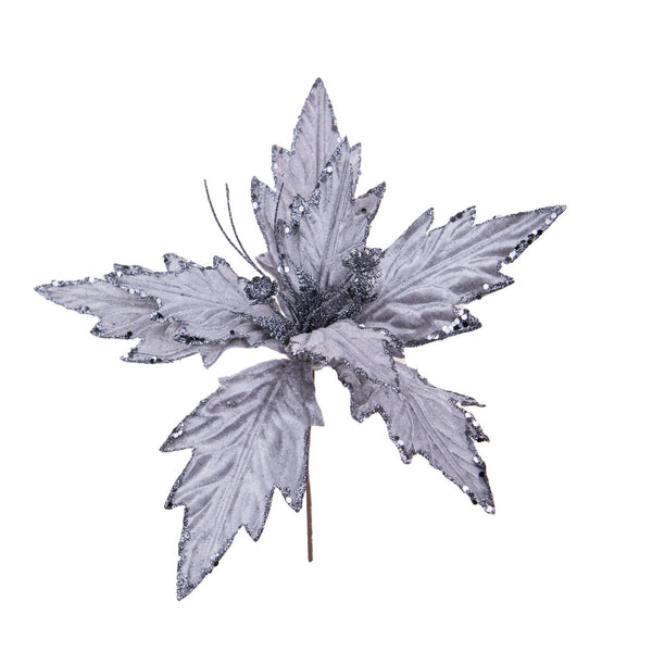Set 12 Pick Stella Natale H35 cm Grigio acquista