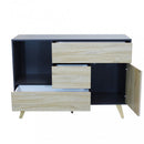 Mobile Emory 119x39,5x85,6 h cm in Truciolare bilaminato Antracite