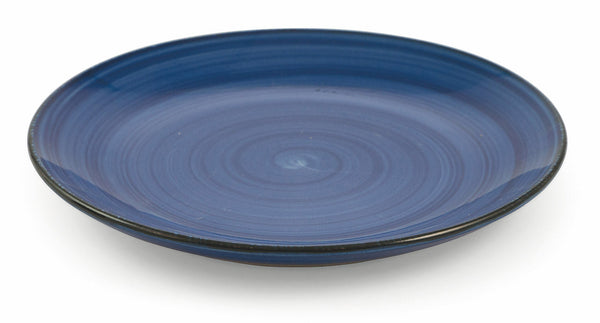 Set 6 Piatti Frutta Ø19x2 cm in Gres Villa d'Este Home Tivoli New Baita Blu acquista