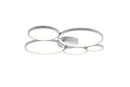 Plafoniera da Interno a LED in Metallo Silver