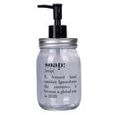 Dispenser Sapone Liquido 380 ml in Vetro VdE Tivoli 1996 Trasparente