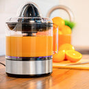 Spremiagrumi Elettrico 30W con Piedini Antiscivolo e Filtro Polpa e Semi 800ml Senza BPA Argento      