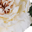 Set 4 Peonia Artificiale anticata Singola Altezza 72 cm 