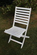 Sedia Serena 46x57x91 h cm in Legno Bianco