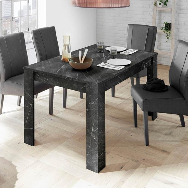 Tavolo allungabile 137/180x90x79 cm Rock effetto marmo nero prezzo