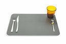 Set 6 Tovagliette 45x30x0,2 cm in Pvc Villa d'Este Home Tivoli Texas Grigie