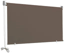 Tenda da Sole a Caduta 2,5x1,5m in Poliestere Marrone