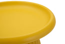 Tavolinetto Geax Senape Ø50x45 cm in Plastica Senape