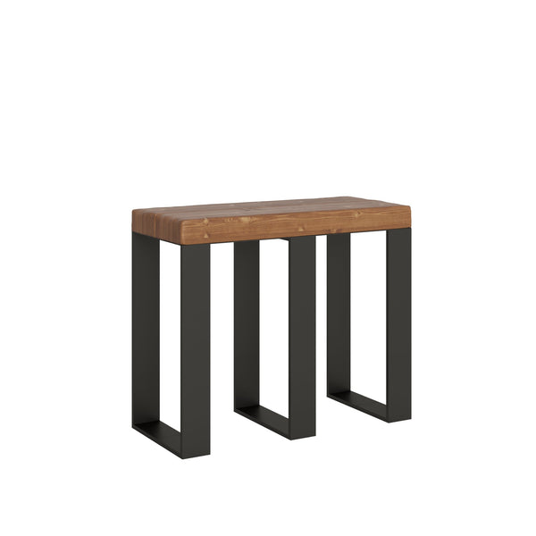 acquista Consolle Allungabile 90-290x40x77 cm in Nobilitato Marrone