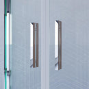 Box Doccia Semicircolare 2 Ante Scorrevoli in Cristallo Trasparente 6mm H195 Bonussi Lucy Varie Misure