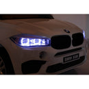 Macchina Elettrica per Bambini Maxi SUV 2 Posti 12V con Licenza BMW X6M Bianco